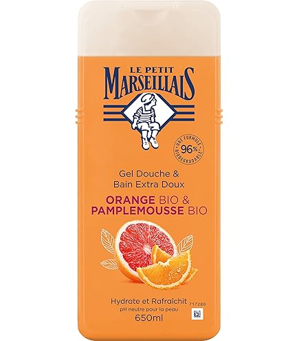 Amazon.com : Le Petit Marseillais Extra Gentle Shower Gel with